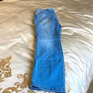 d. Jeans Light Indigo Stretch, Skinny Bootcut Jeans